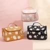 New waterproof and moisture-proof large-capacity portable hand-held curved bag, makeup bag, bathroom makeup storage and organization bag, storage bag Application Scenario